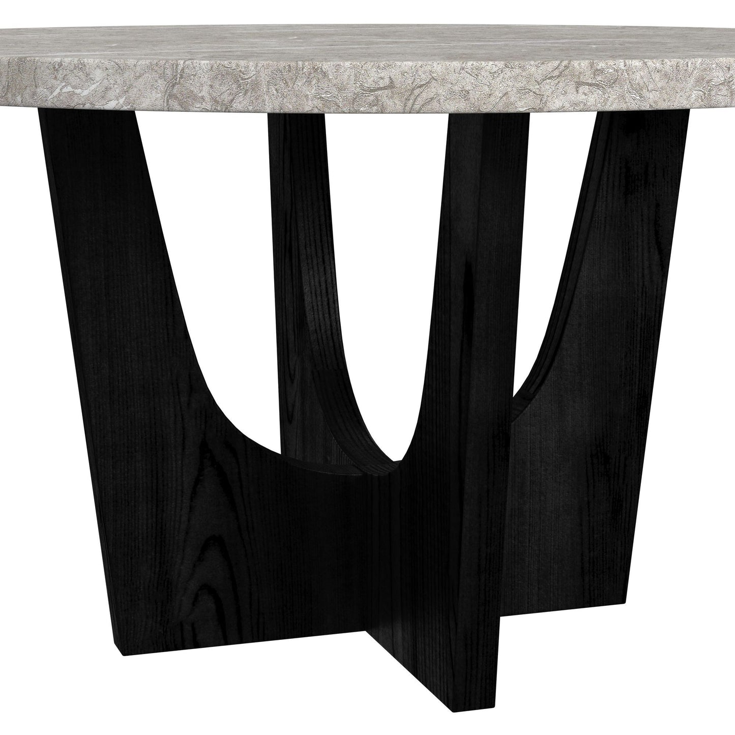 Oregon - Round Table With Faux Marble Top