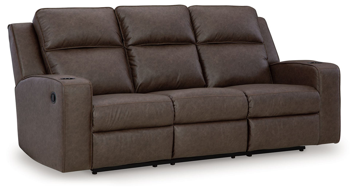 Lavenhorne - Reclining Sofa With Drop Down Table