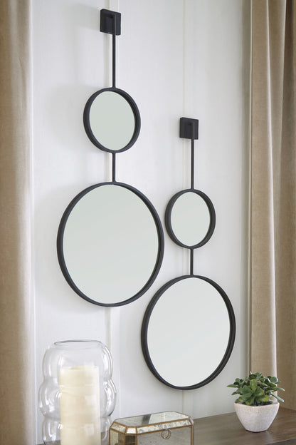 Brewer - Accent Mirror - Black