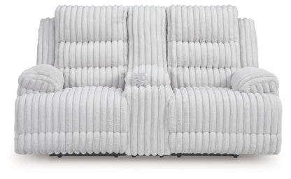 Rhines Falls - 2 Pc. - Power Reclining Sofa And Loveseat - Alloy