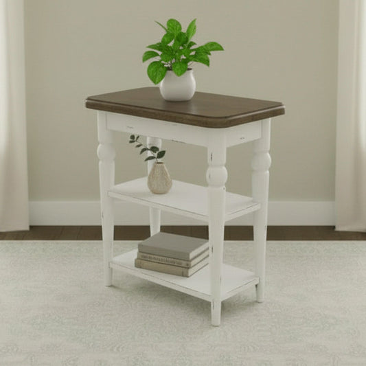 Turnberry Park - Chairside Table - White