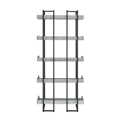 Preston - Bookshelf - Gray