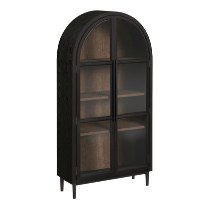 Santiago - Bookcase - Espresso Black