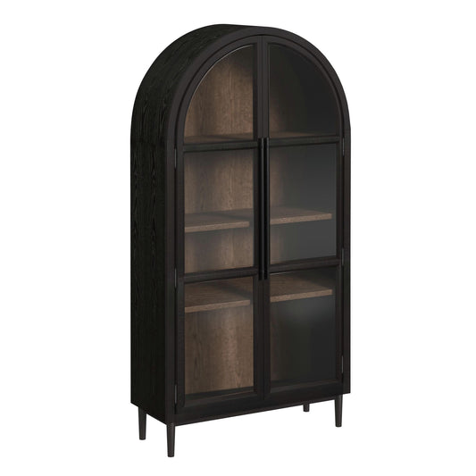 Santiago - Bookcase - Espresso Black
