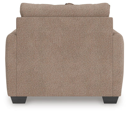 Triston-Peaks - Suede - Chair And A Half