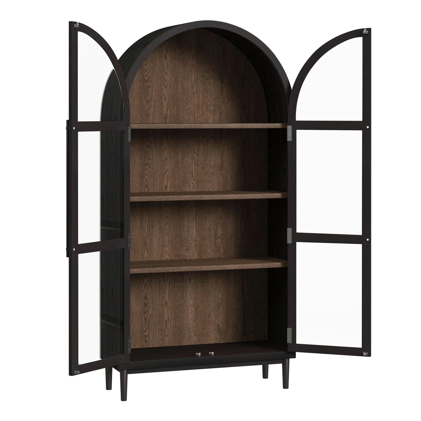 Santiago - Bookcase - Espresso Black