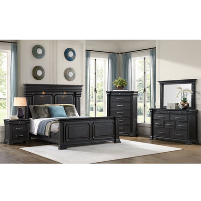 Kings Court - 3-Drawer Nightstand (Sliding Top)