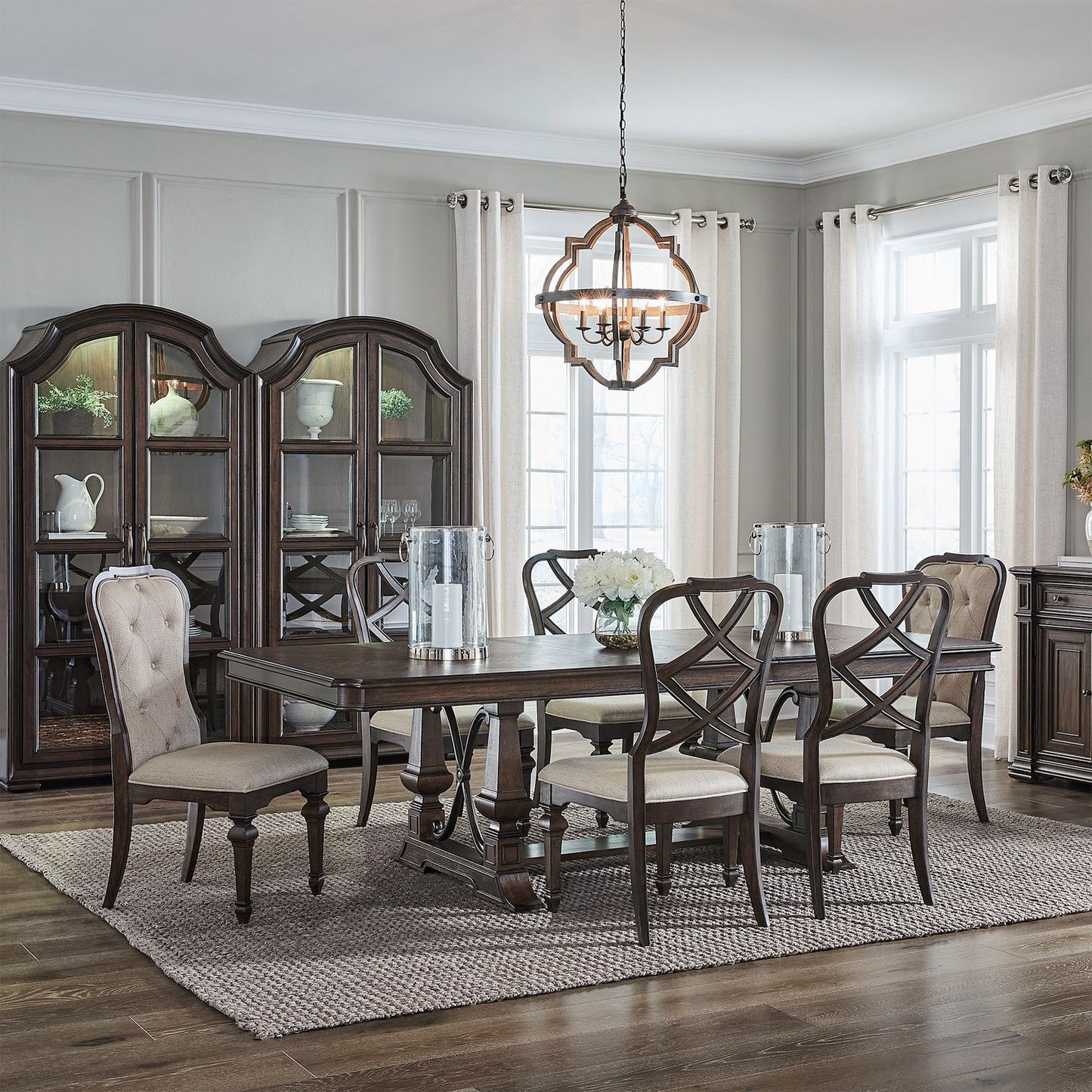 Providence Park - Trestle Table Set