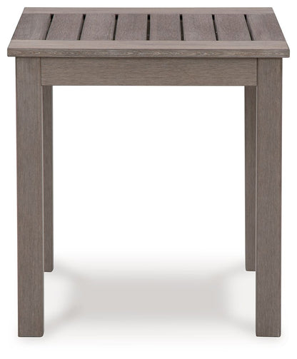 Hillside Barn - Square End Table - Brown
