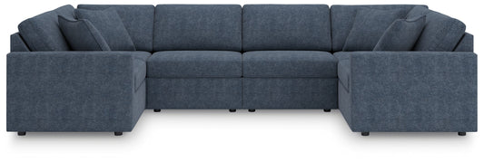 Modmax - 6-Piece Sectional - Fabric - Ink
