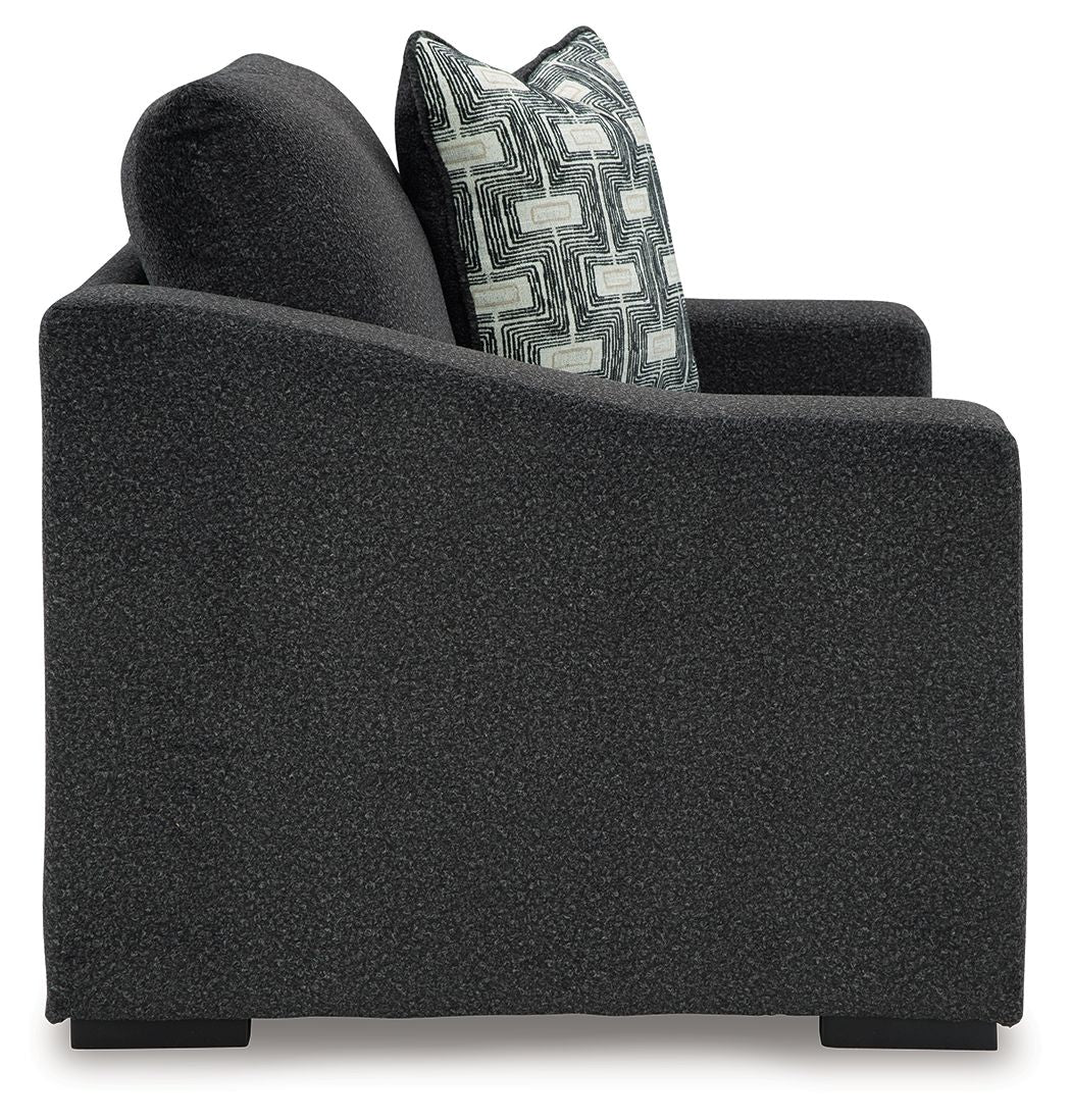 Wryenlynn - Chair And A Half - Onyx