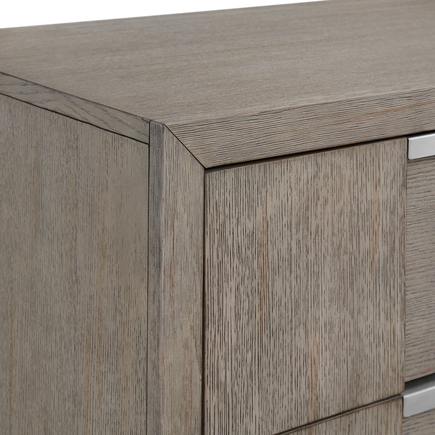 Kelis - 3 Drawer Nightstand With USB - Gray