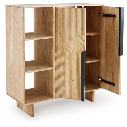 Kierwell - Accent Cabinet - Natural