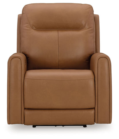 Tryanny - Power Recliner/ Adj Headrest - Butterscotch