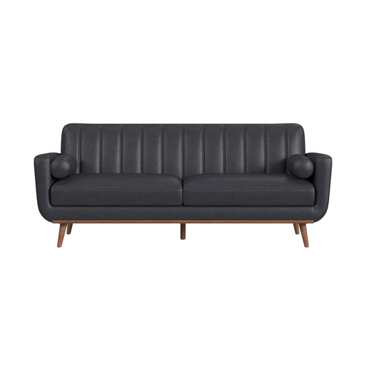 Horizon - Sofa With Wood Front And 2 Pillows