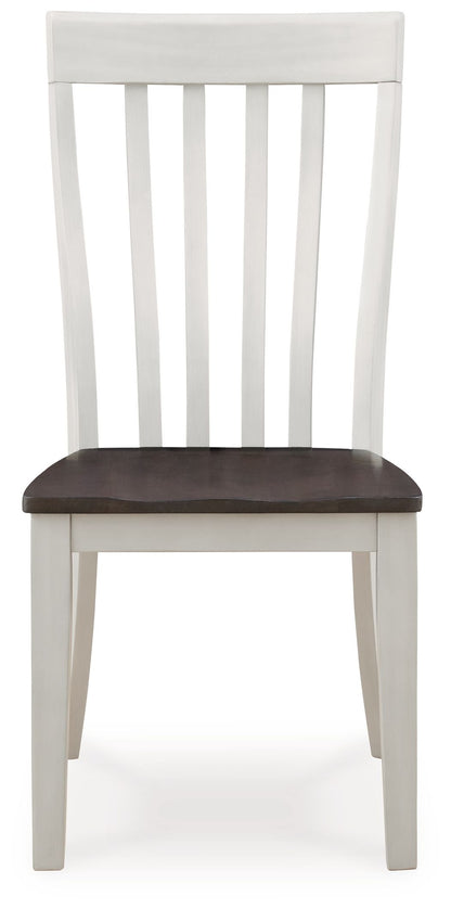 Darborn - Dining Room Side Chair (Set of 2) - Gray / Brown