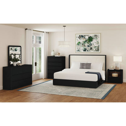 Rosalie - Nightstand With USB And LED