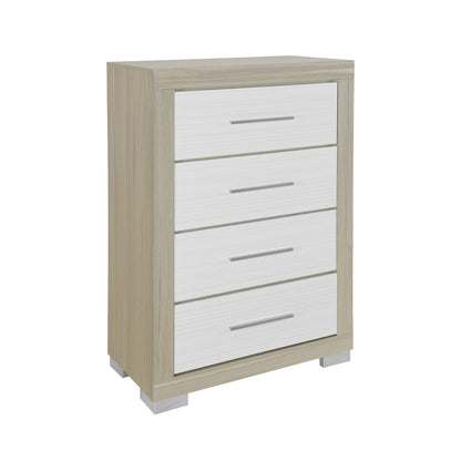 Messa - 5 Piece Bedroom Set With Bookcase Headboard