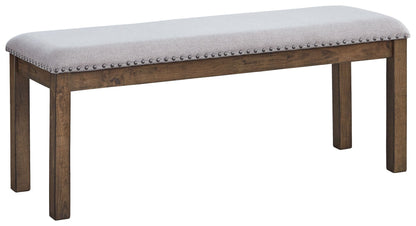 Moriville - Upholstered Bench - Beige