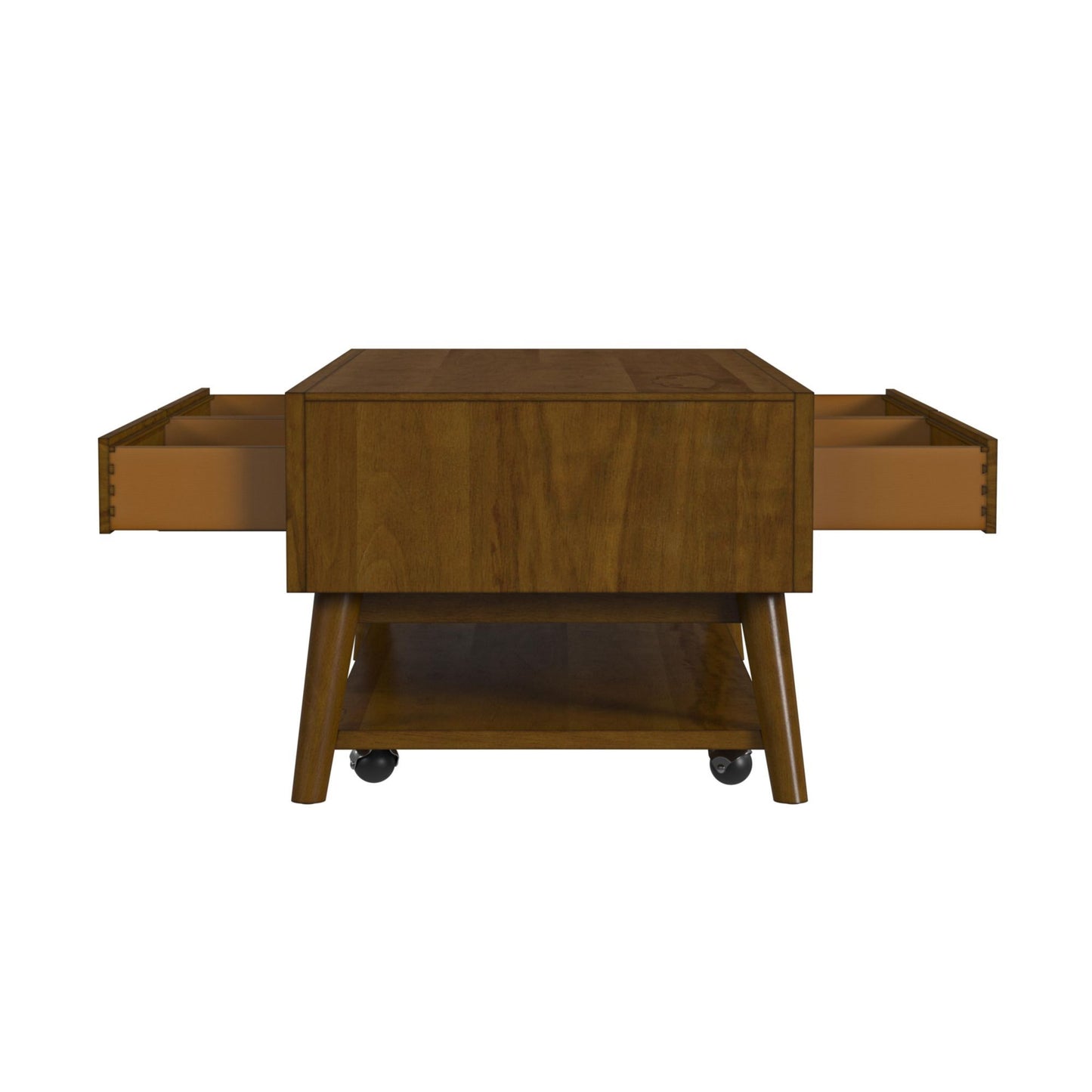 Santa Barbara - 3 Piece Occasional Table Set (Coffee Table, End Table & Sofa) - Walnut