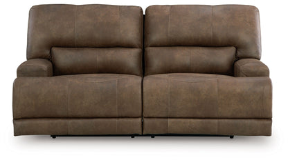 Beckley Place - 2 Pc. - Power Reclining Sofa And Loveseat - Earth