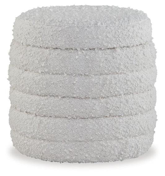 Duntler - Storage Ottoman - Ivory