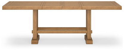 Havonplane - Rectangular Dining Room Counter Extension Table - Brown