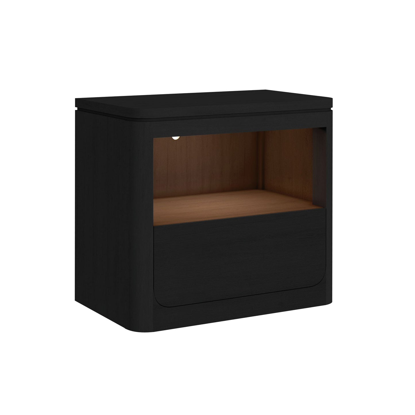 Rosalie - Nightstand With USB And LED