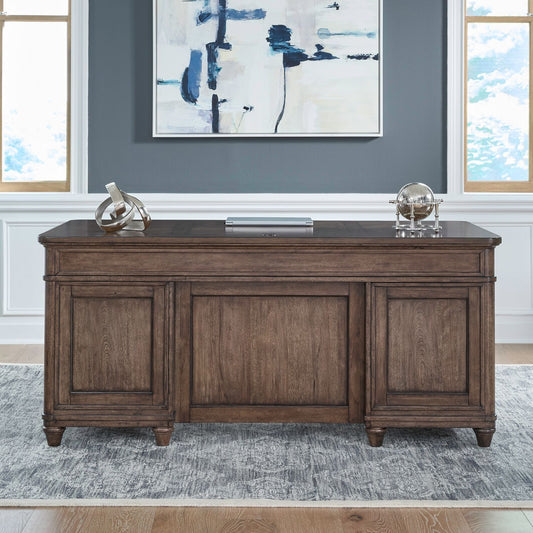 Harrison Heights - Jr Executive Desk - Sienna