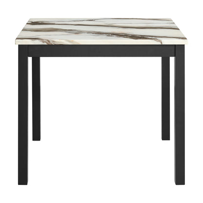 Dalia - 5 Piece Square Counter Set - Black