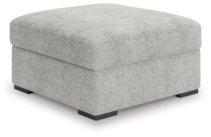 Cuddle Plush - Arctic - Oversized Accent Ottoman