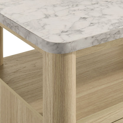 Jonas - Nightstand With USB - Natural