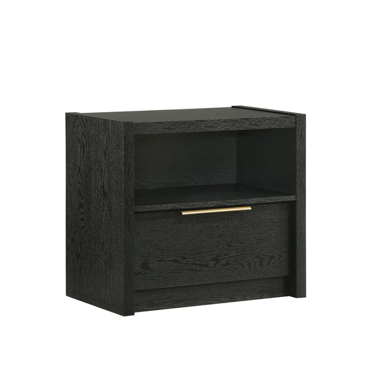South Bend - Nightstand With USB - Black
