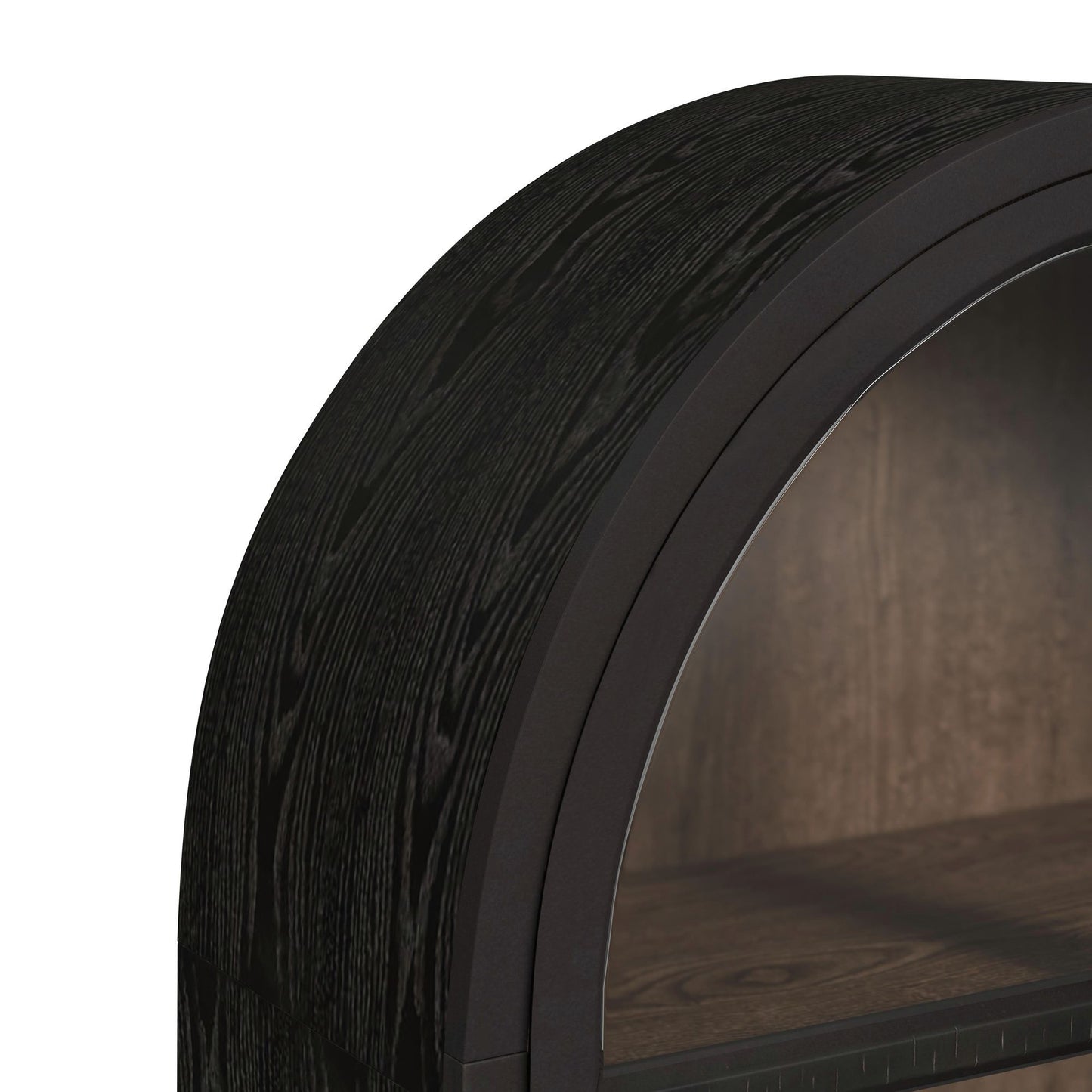 Santiago - Bookcase - Espresso Black