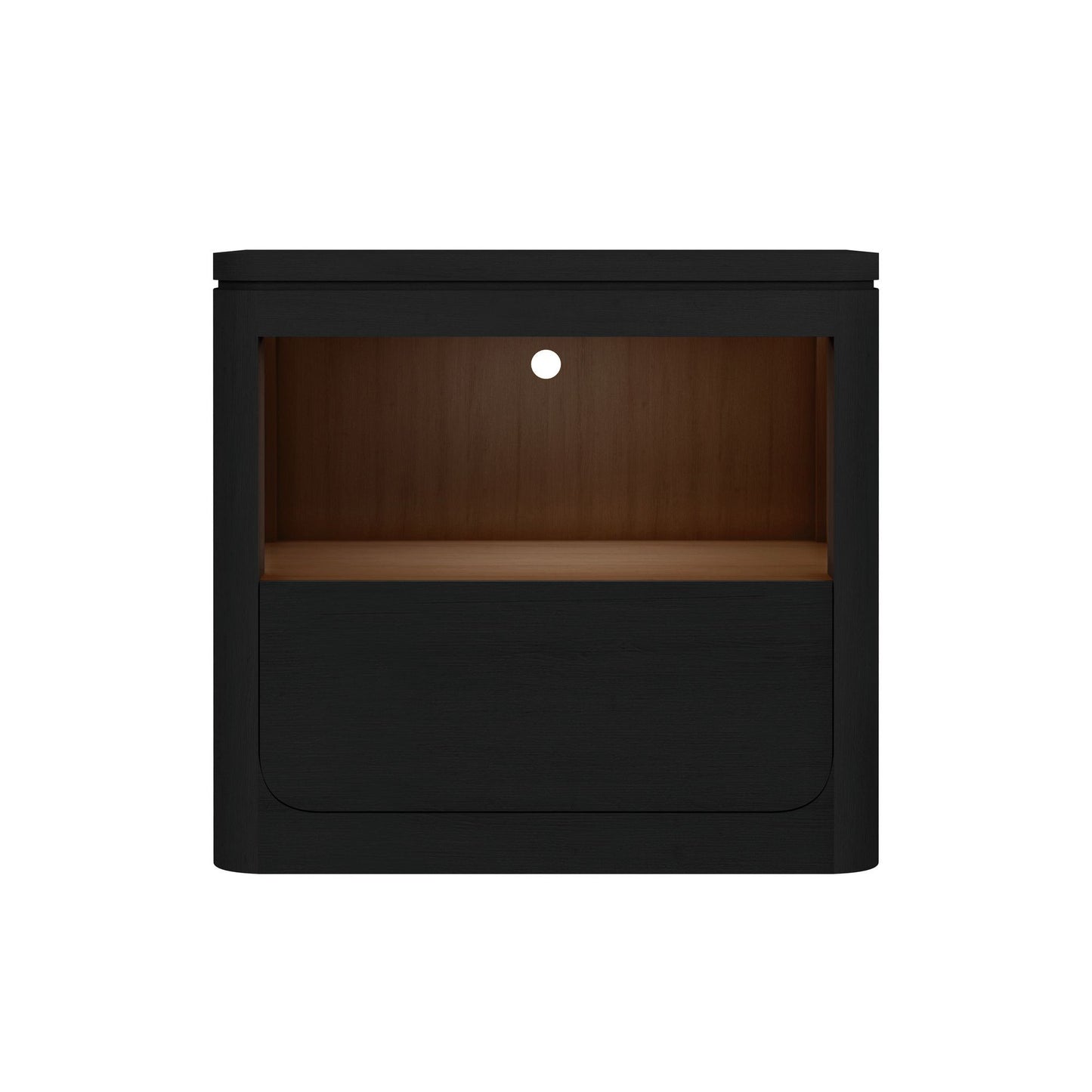 Rosalie - Nightstand With USB And LED