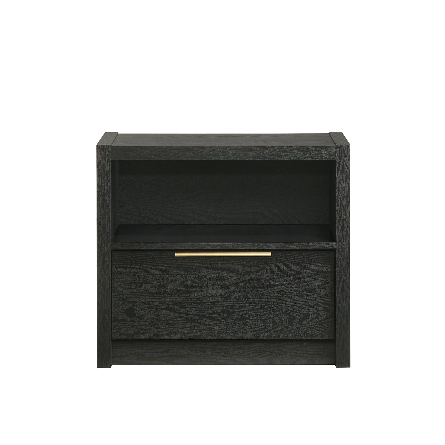 South Bend - Nightstand With USB - Black