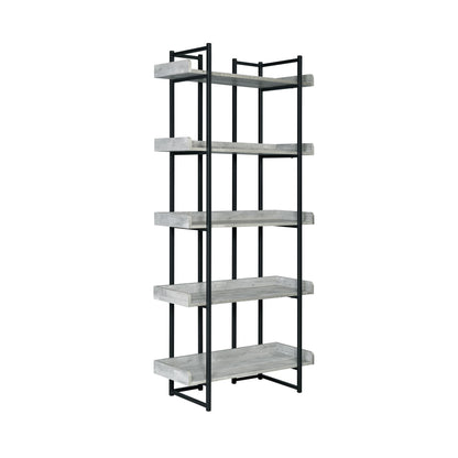 Preston - Bookshelf - Gray