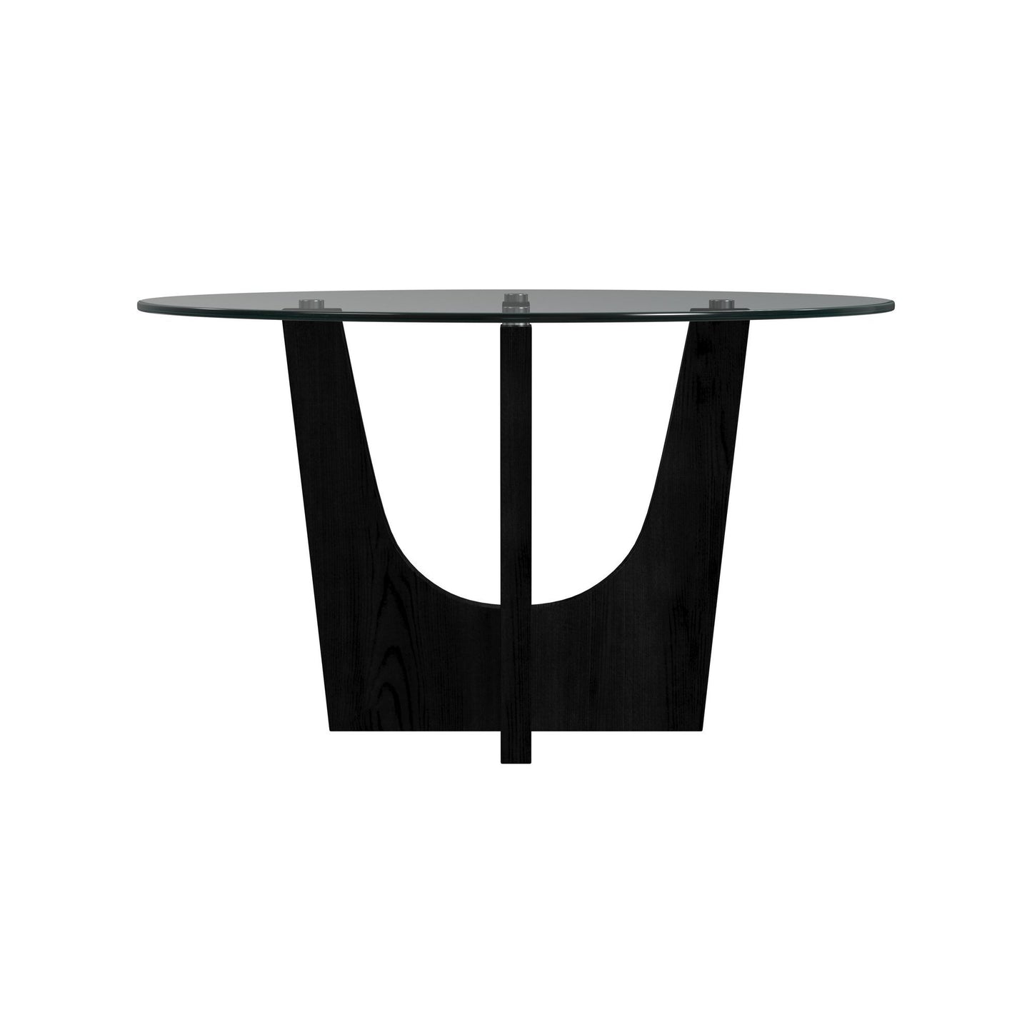 Oregon - Round Table With Glass Top